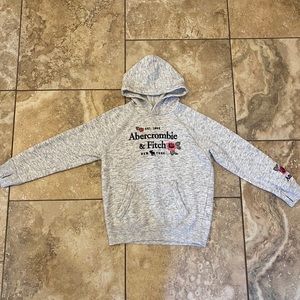 Abercrombie Kids Gray Hoodie! Size 7/8!